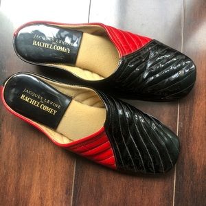 Stylish and comfy Jaques Levine house slippers